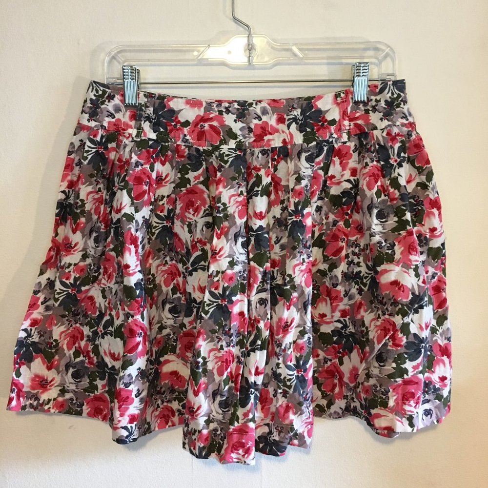 Pink Flower Skirt